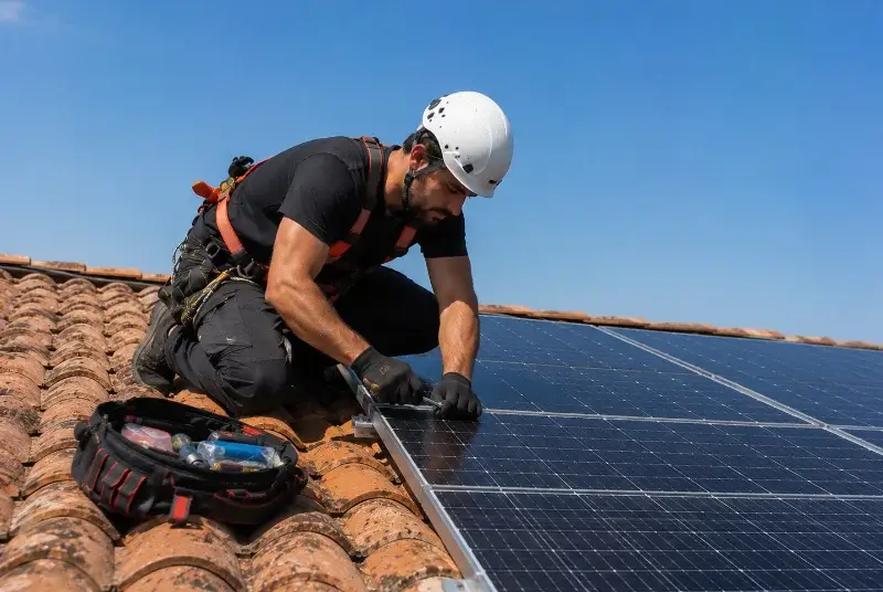 Maintenance et monitoring de panneaux solaires aux Coteaux Périgourdins